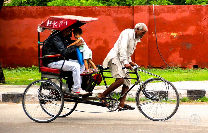 Tricycle in India